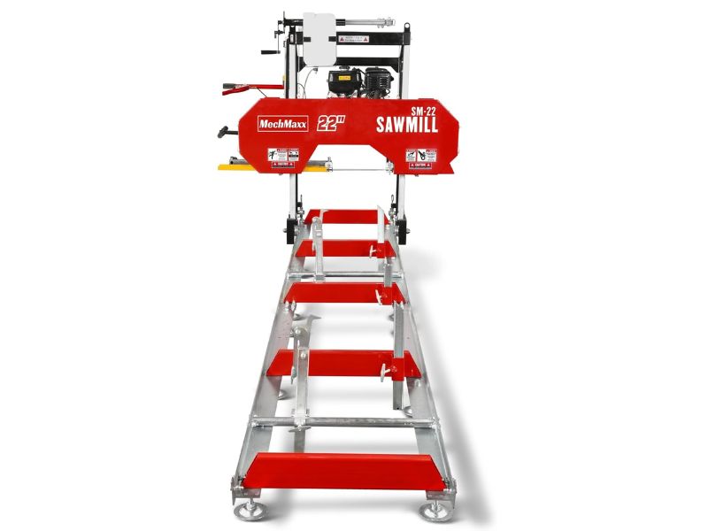Aserradero portatil de 22" con motor a gasolina de 9 hp 270 cc MechMaxx SM22