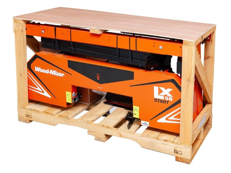 Aserradero portátil a gasolina de 26" motor kohler 9.5 HP Wood Mizer LX50START