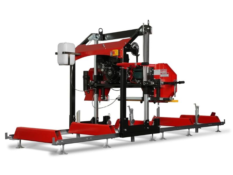 Aserradero portatil de 32" con motor a gasolina de 15 hp 420 CC MechMaxx SM32