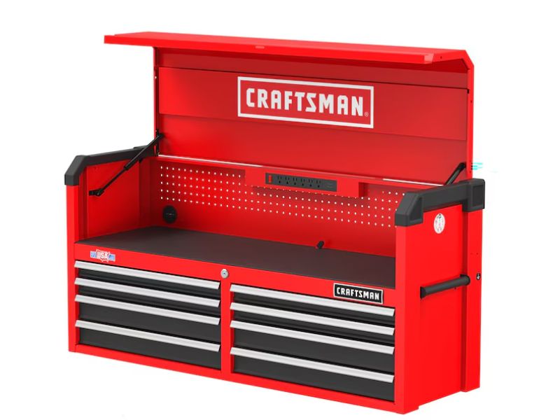 Gabinete de metal para organizar herramientas de 51.5" de ancho x 24.7" de alto Craftsman CMST98272RB