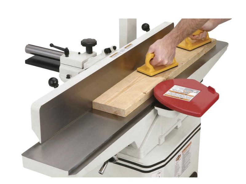 Canteadora para madera de 6" x 46" con base movil 1 hp 120V Shop Fox W1745