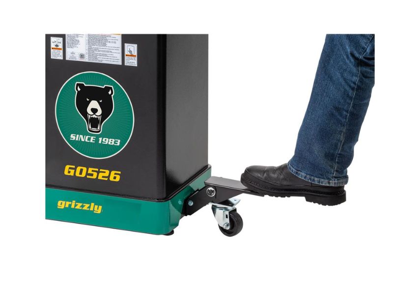 Canteadora para madera de 6" x 60" con cabezal de corte helicoidal Grizzly G0526