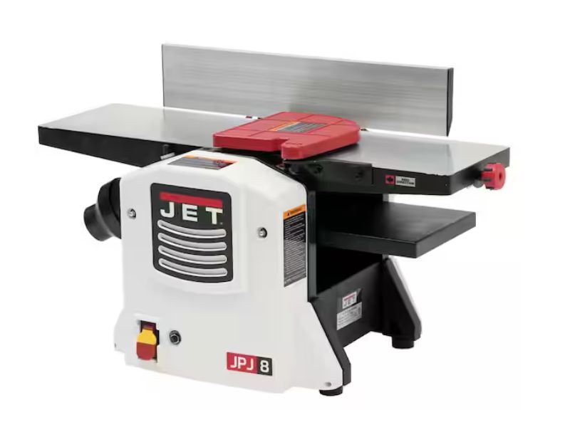 Canteadora cepilladora de 8" de 15 amperios y 2 cuchillas rectas Jet  707400