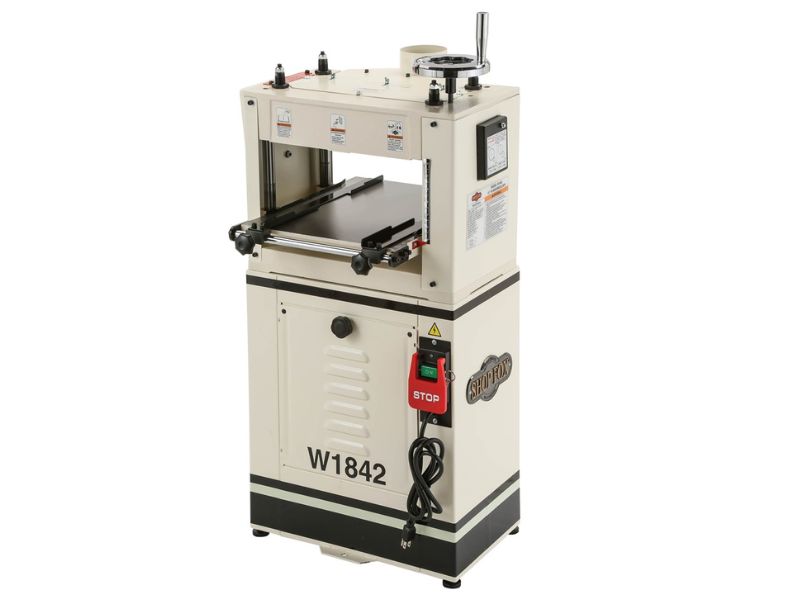 Cepilladora moldeadora de 13" y 1-1/2 HP, 110 V/220 V Shop Fox W1842