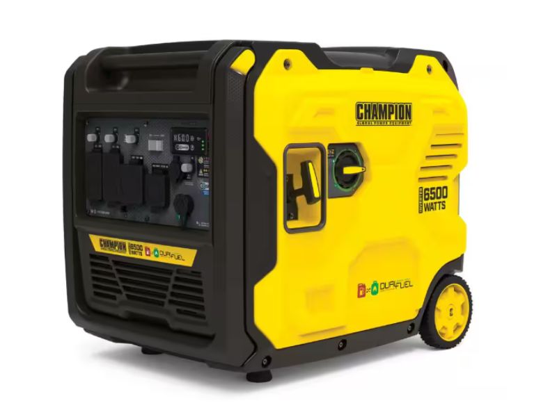 Generador inverter portatil dual gasolina/propano 6500 W Champion Power Equipment