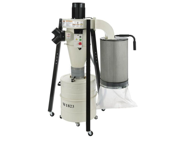 Colector de polvo ciclonico de 1-1/2 hp 120V/240V Shop Fox W1823