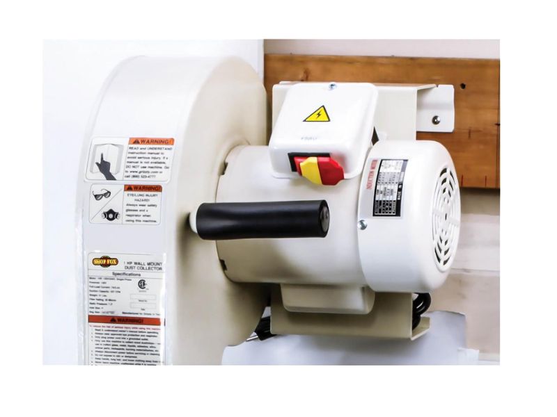 Colector de polvo de pared con filtro de cartucho 1 hp Shop Fox W1844