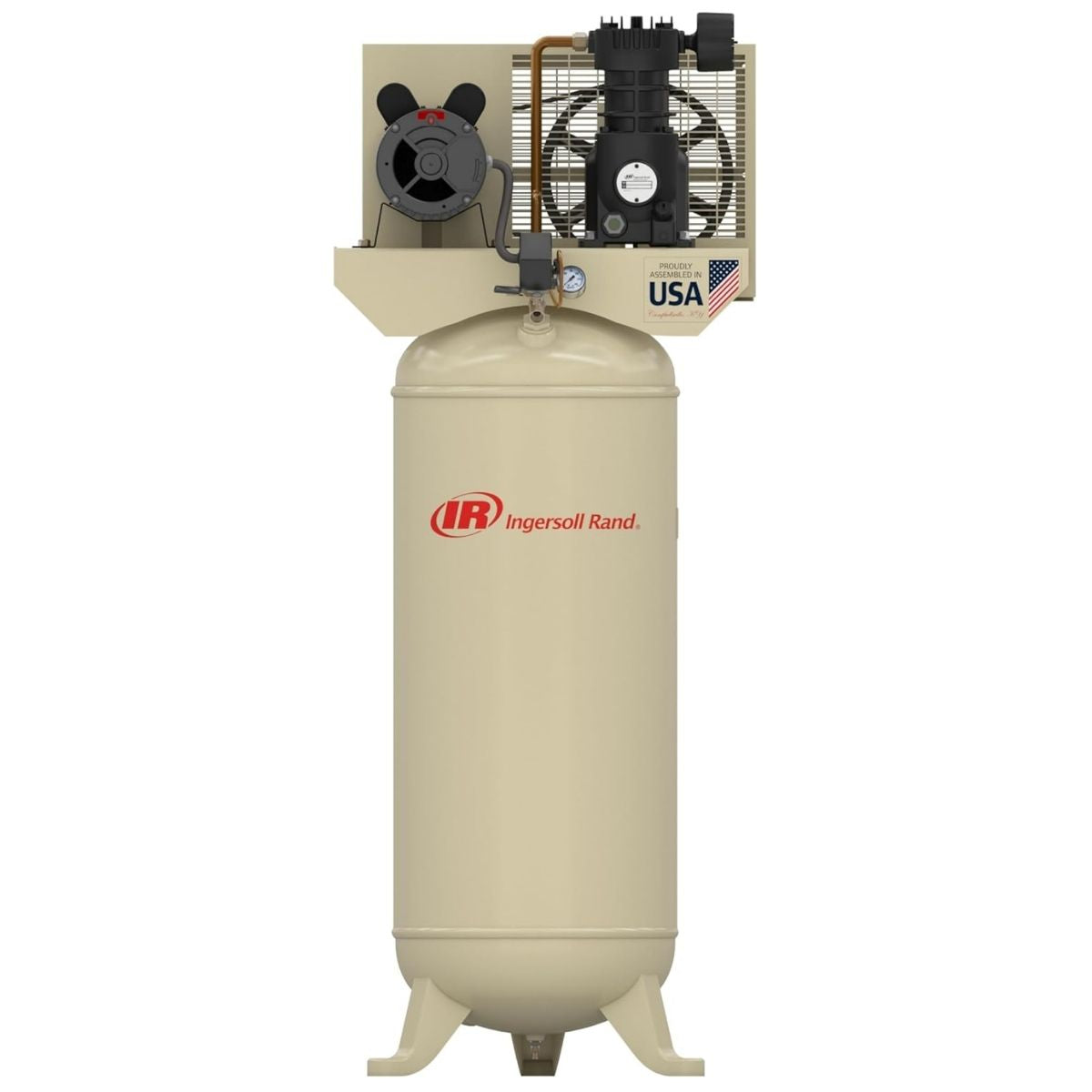 Compresor de aire vertical estacionario de 60 Gal y 135 PSI 230 V Ingersoll Rand SS3L3