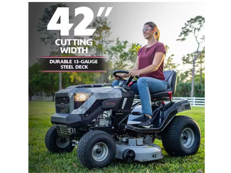 Tractor podador cortacesped de 42" motor Briggs & Stratton 13.5 hp Murray MT100