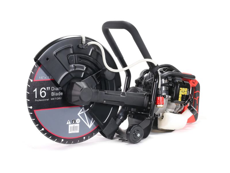 Sierra cortadora de concreto a gasolina de 16" con hoja incluida XtremepowerUS 50133