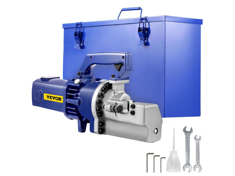 Cortadora de varilla y barras de refuerzo eléctrica portátil de 1" 25 mm Vevor RC-25