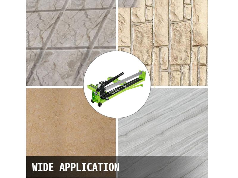 Cortadora manual de azulejo loseta con riel sólido para corte preciso de 120 cm - 1.20 m Vevor