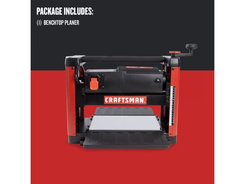 Cepilladora de banco de 12.25" y 15 Amp Craftsman CMEW320