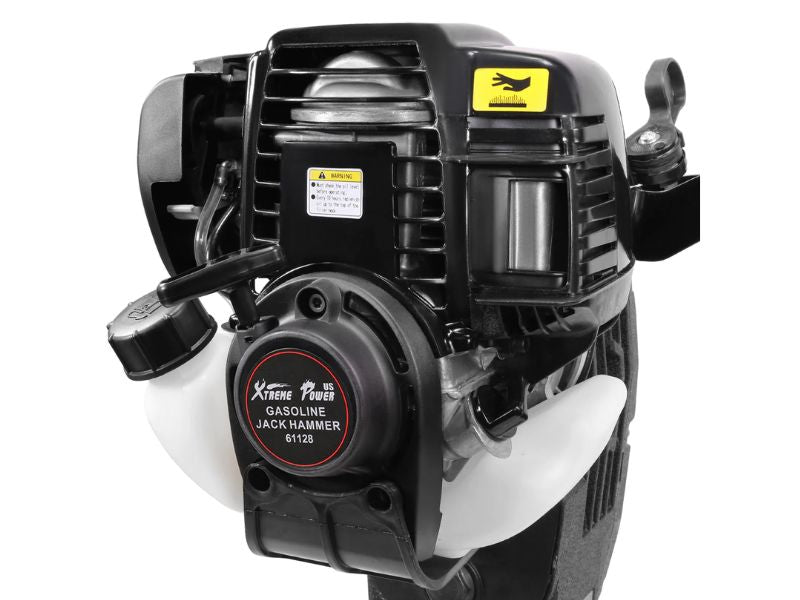 Martillo demoledor de concreto a gasolina de 38 cc con 2 cinceles Certificación EPA XtremepowerUS 61128