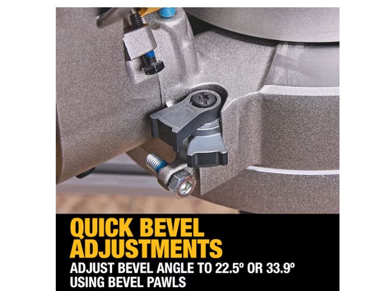 Sierra de inglete inhalambrica de doble bisel 20 V XR sin escobillas Dewalt DCS714B