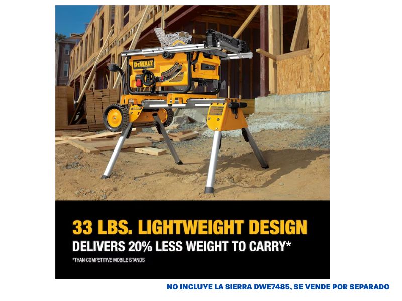 Soporte rodante para sierras de banco Dewalt DW7440RS