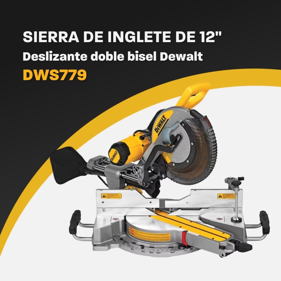 Sierra me mesa 10" y 2 hp Shop Fox W1875 + Sierra de Inglete de 12" doble bisel Dewalt DWS779