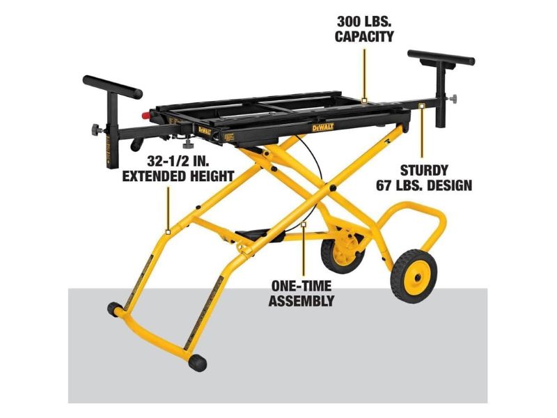 Soporte rodante para sierra ingleteadora Dewalt DWX726
