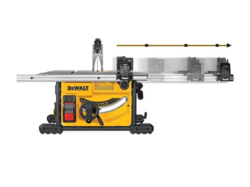 Sierra de mesa portatil de 8 1/4" y 15 Amp Dewalt DWE7485