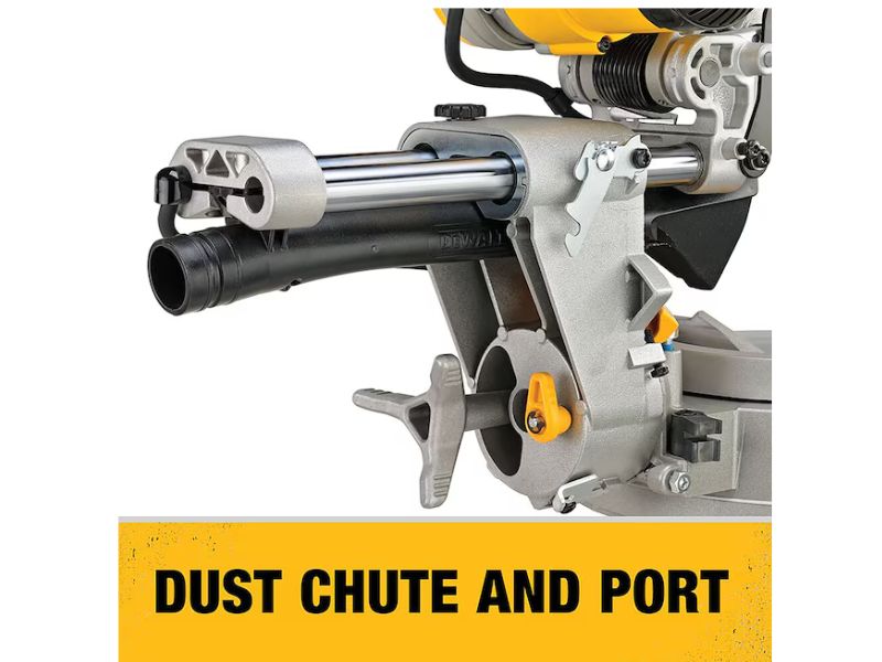 Sierra ingletadora deslizante de doble bisel de 12" tecnologia XPS DeWalt DWS780