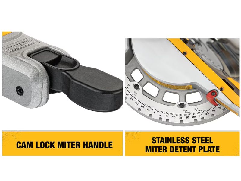 Sierra de inglete de 7-1/4" inhalambrica 20V un solo bisel dewalt DCS361B