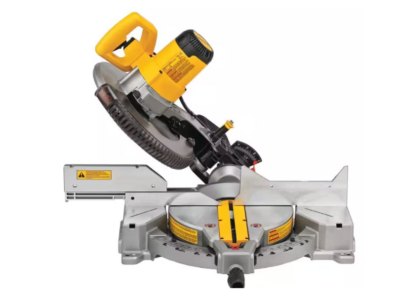 SIerra de inglete de 12 " un solo bisel y 15 amp dewalt DWS715