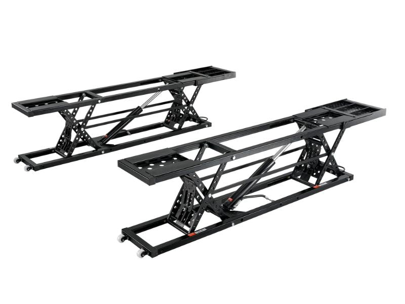 Elevador de autos rampa automotriz portátil con capacidad de 7000 lbs - 3000 kg Vevor JT-7000