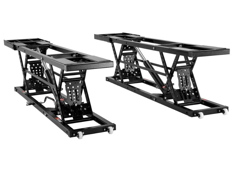 Elevador de autos rampa automotriz portátil con capacidad de 7000 lbs - 3000 kg Vevor JT-7000