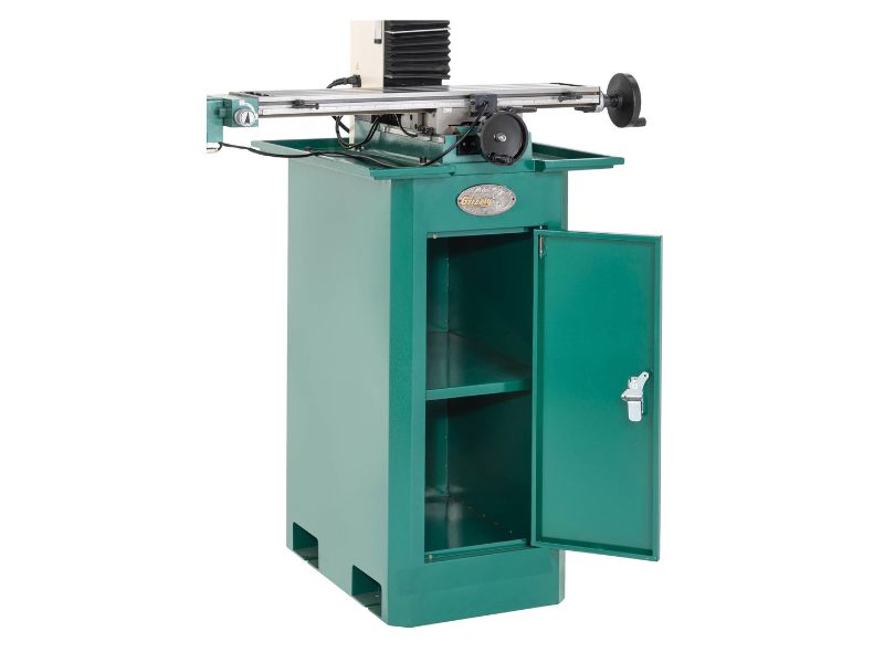 Taladro fresadora de 6" x 27" de 3 ejes y avance motorizado de velocidad variable y lectura digital DRO Grizzly G0983