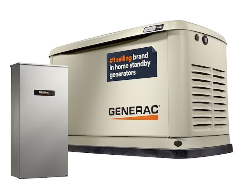 Generador de reserva de 10000 Watts - 10 Kw Serie Guardian Generac 7172