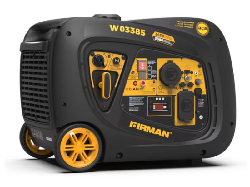 Generador inverter portatil a gasolina 3650 watts Firman W03385