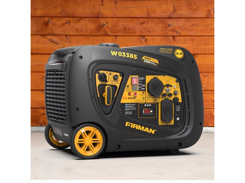 Generador inverter portatil a gasolina 3650 watts Firman W03385