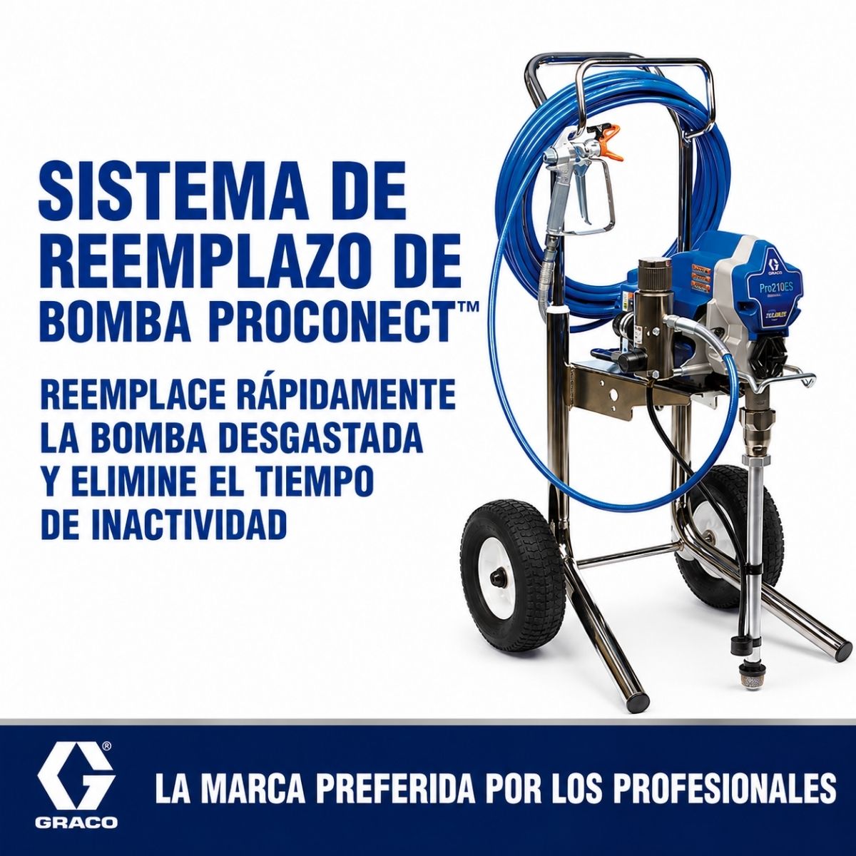 Maquina pulverizadora de pintura airless Graco Magnum PRO210ES