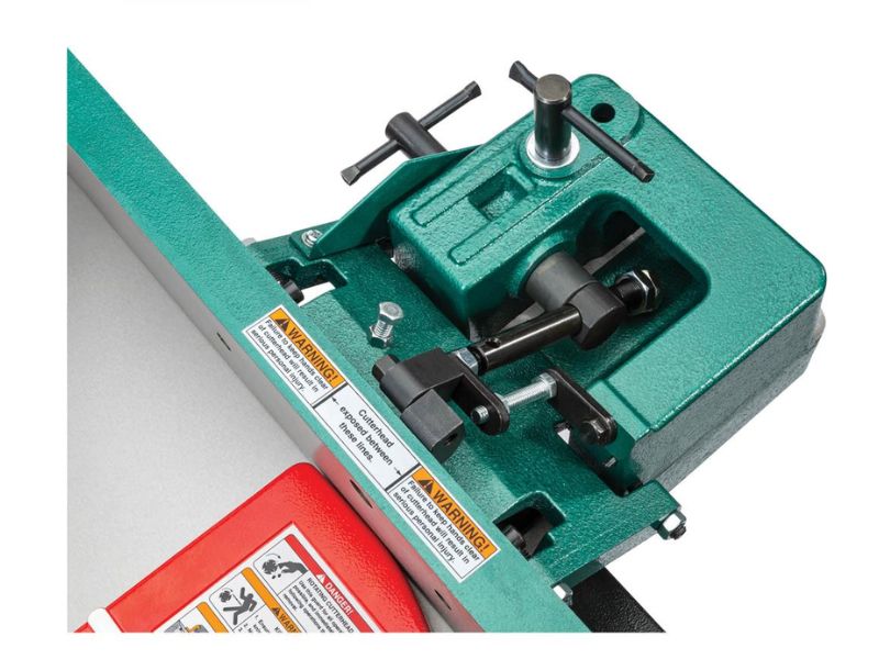 Canteadora para madera de 6" x 60" con cabezal de corte helicoidal Grizzly G0526