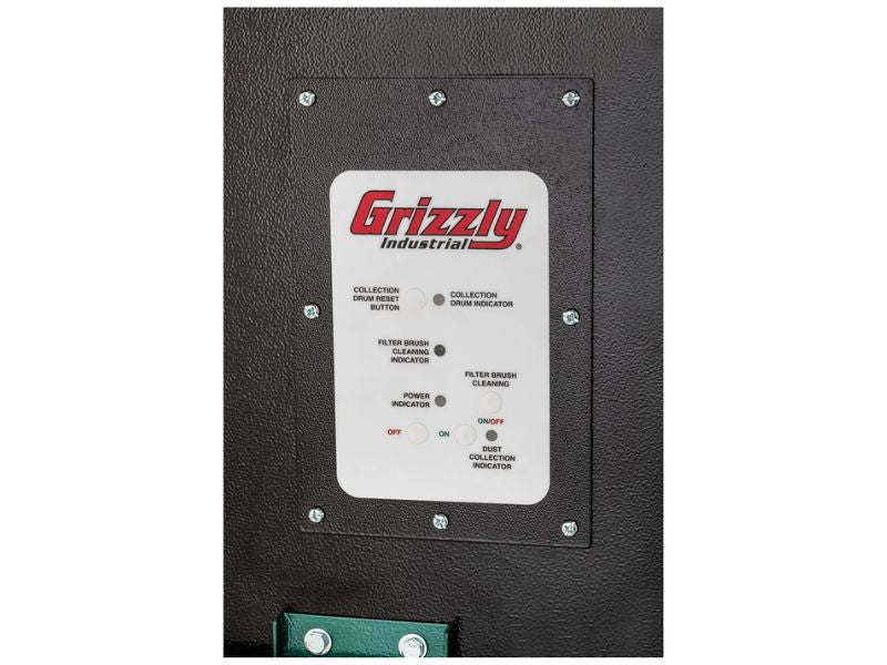 Colector de polvo ciclonico silencioso de 2 etapas 1-1/2 hp Growl-Tech Grizzly G0975