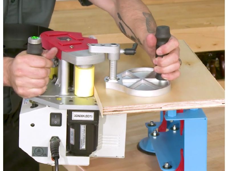 Enchapadora de cantos portatil con estuche Grizzly G0825