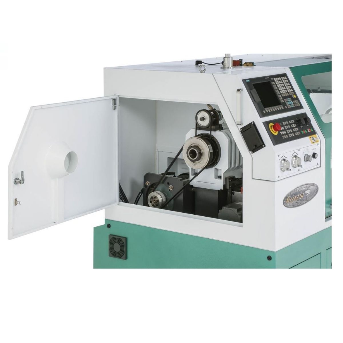 Torno CNC de 13" con cambiador automático de herramientas Grizzly G0884