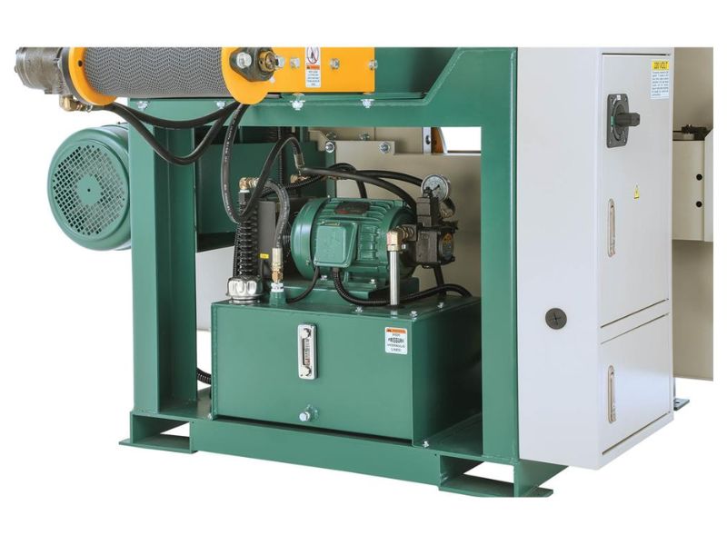 Sierra de cinta horizontal para reaserrar madera de 12" y 20 hp Grizzly G0503