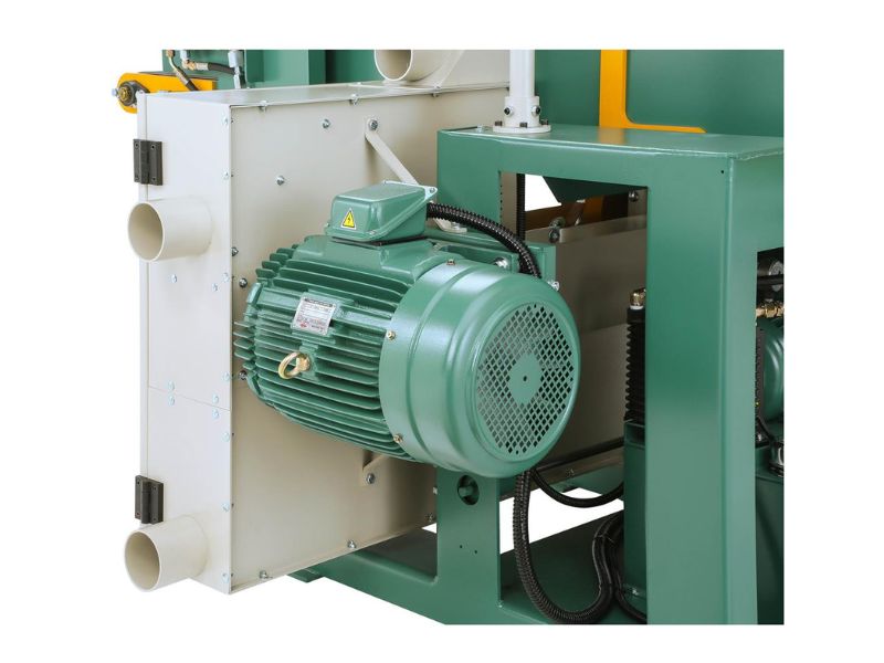 Sierra de cinta horizontal para reaserrar madera de 12" y 20 hp Grizzly G0503