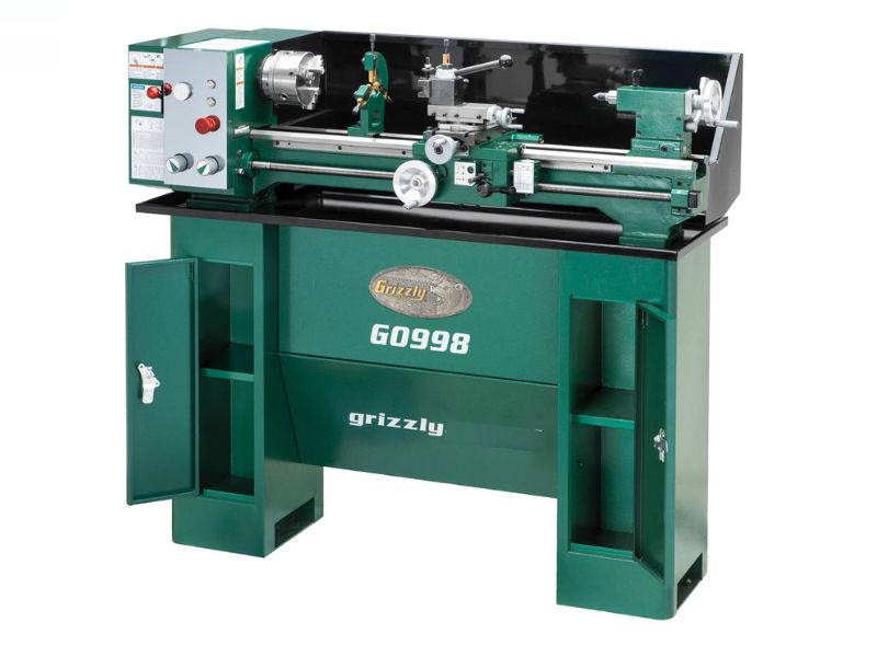 Torno para metal de 10" x 30" de velocidad variable Grizzly G0998