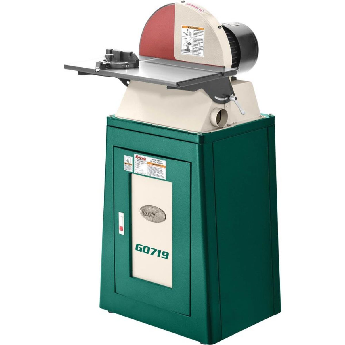 Lijadora de disco de 15" con freno electrónico Grizzly G0719