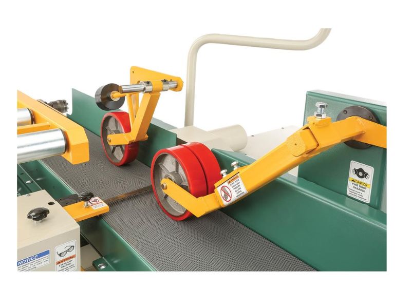 Sierra de cinta horizontal para reaserrar madera de 12" y 20 hp Grizzly G0503