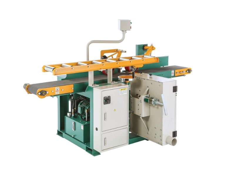 Sierra de cinta horizontal para reaserrar madera de 12" y 20 hp Grizzly G0503