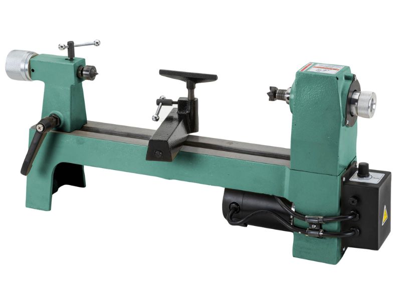Torno de banco para madera de 8" x 13" de velocidad variable Grizzly T32536