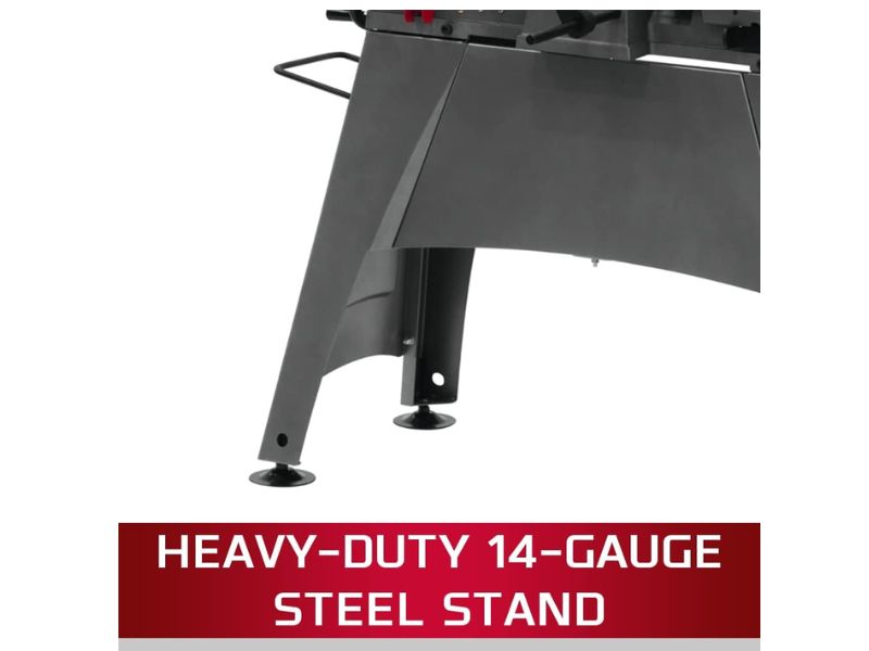 Sierra de cinta horizontal/vertical de 5" x 6" y 1/2 HP 115V/230V JET HVBS-56