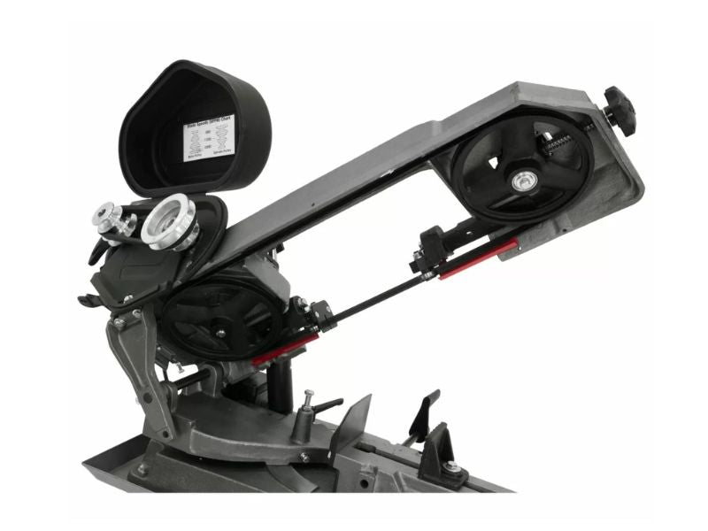 Sierra de cinta horizontal para metal de 5" x 6" y 1/2 HP JET HBS-56S