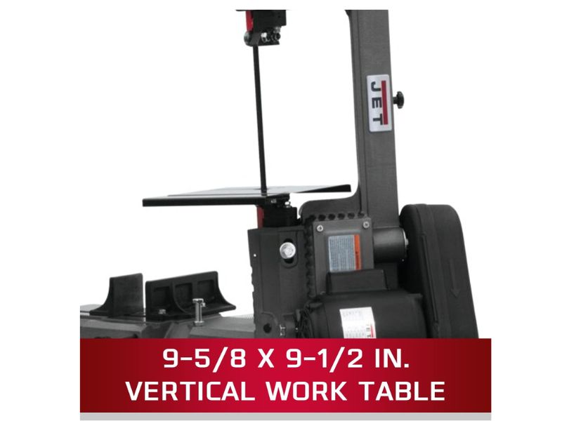 Sierra de cinta horizontal/vertical de 5" x 6" y 1/2 HP 115V/230V JET HVBS-56