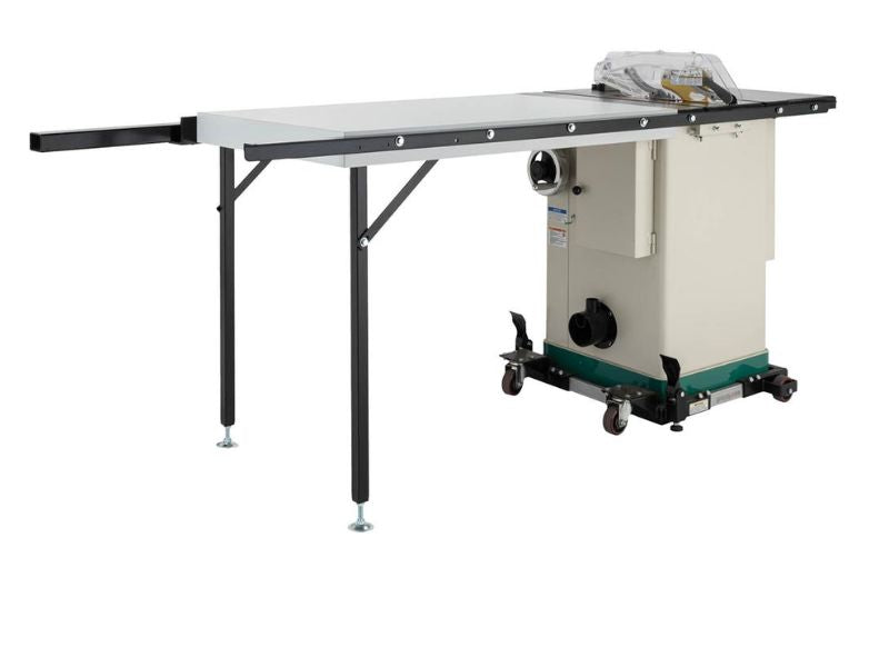 Kit de mesa extensible con rieles largos para sierra de mesa G0899 Grizzly T34358