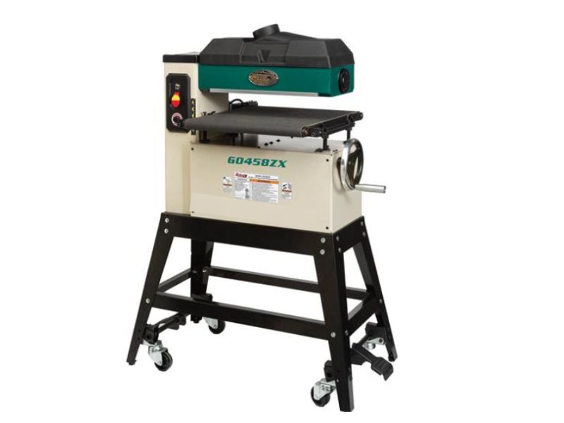 Lijadora de tambor de extremo abierto de 18" y 2 HP de velocidad variable Grizzly G0458ZX