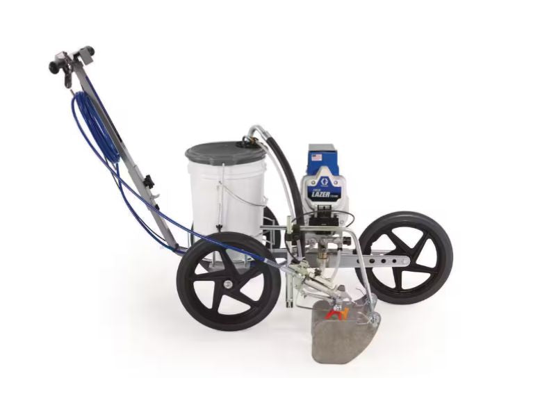 Maquina pulverizadora de pintura traza lineas pinta rayas de baterias Graco FieldLazer ES100